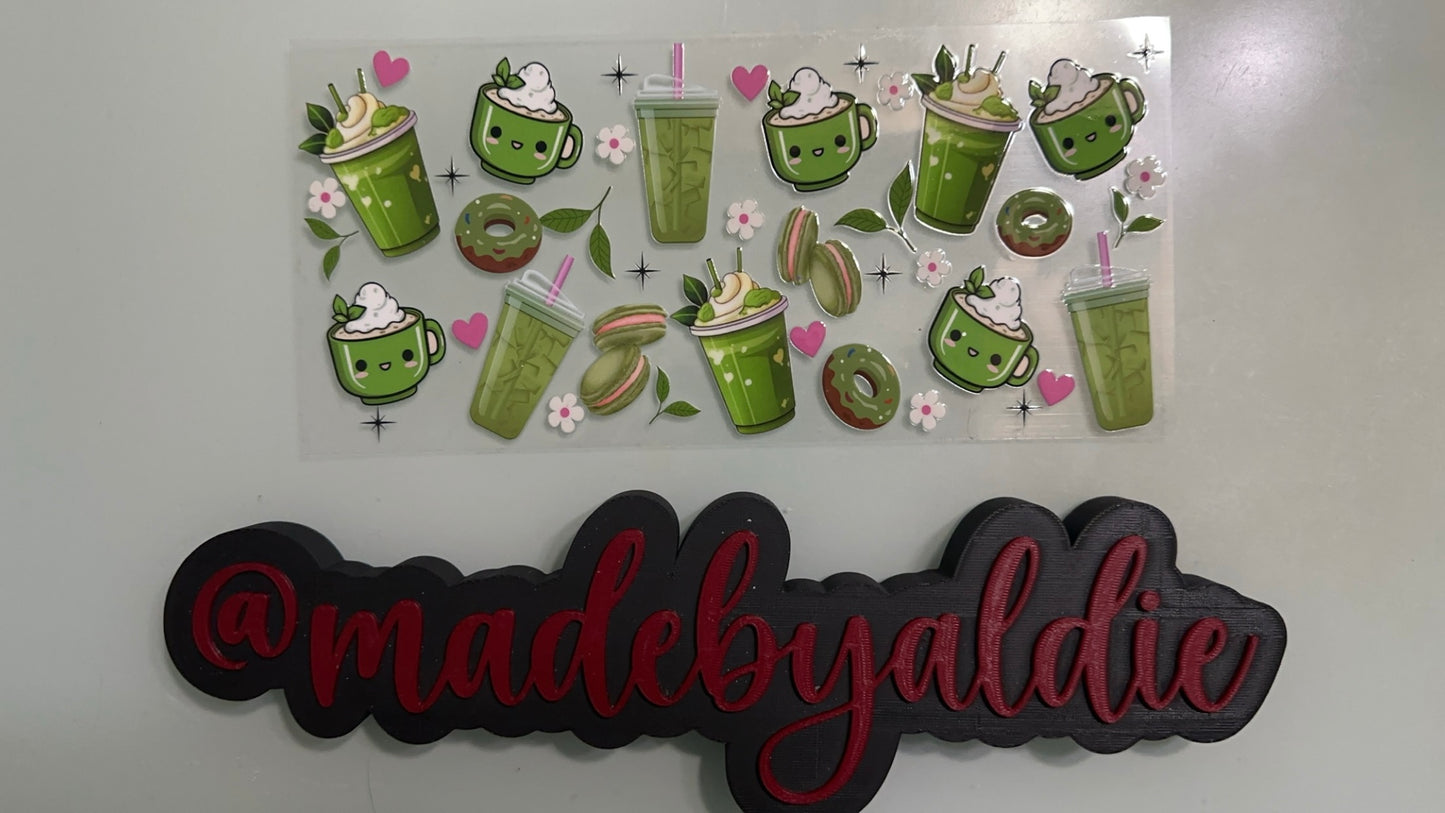 matcha desserts & drinks