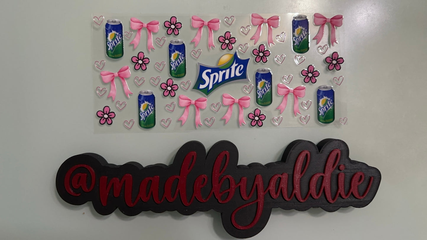 sprite w bows, hearts & flowers