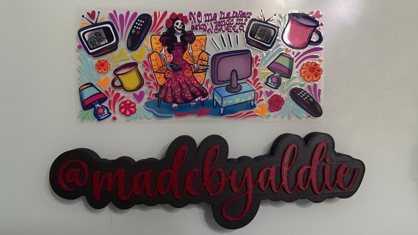 no me hablen estoy viendo mi novela