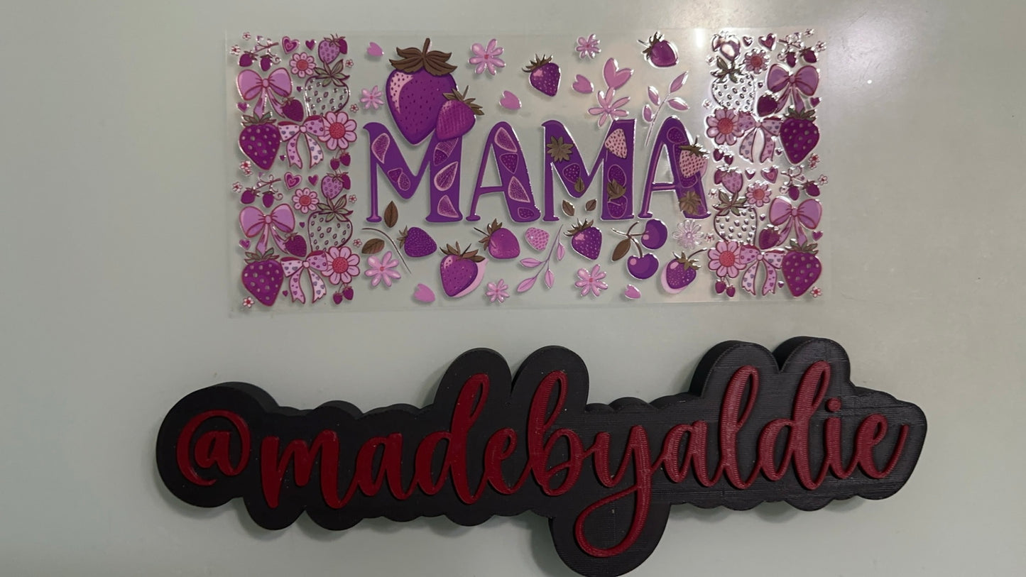 purple strawberry mama