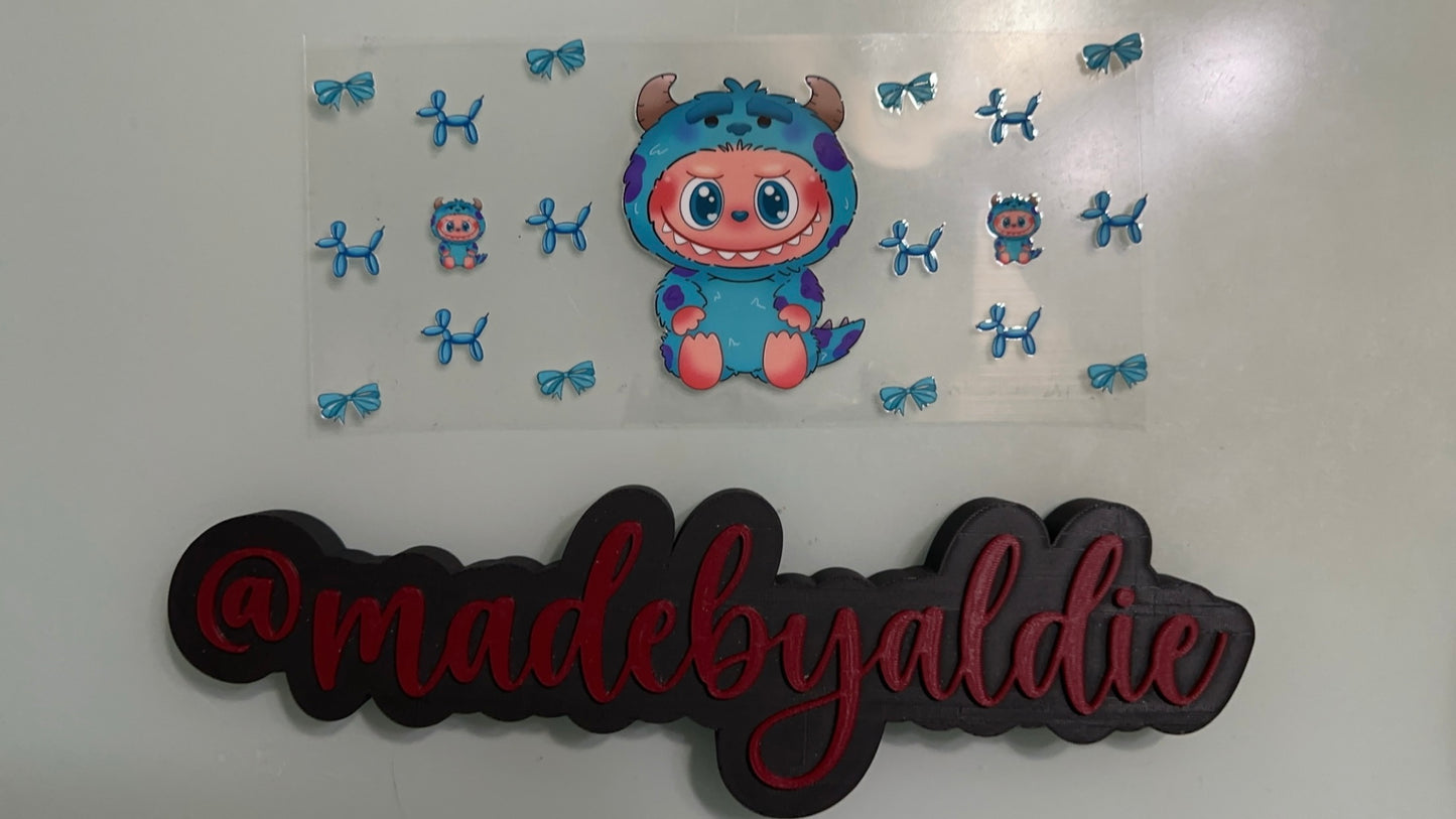 labubu in sulley costume