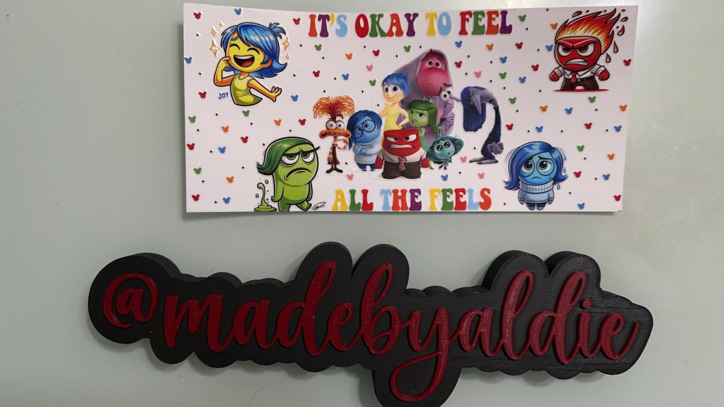 inside out - it's ok to feel all the feels