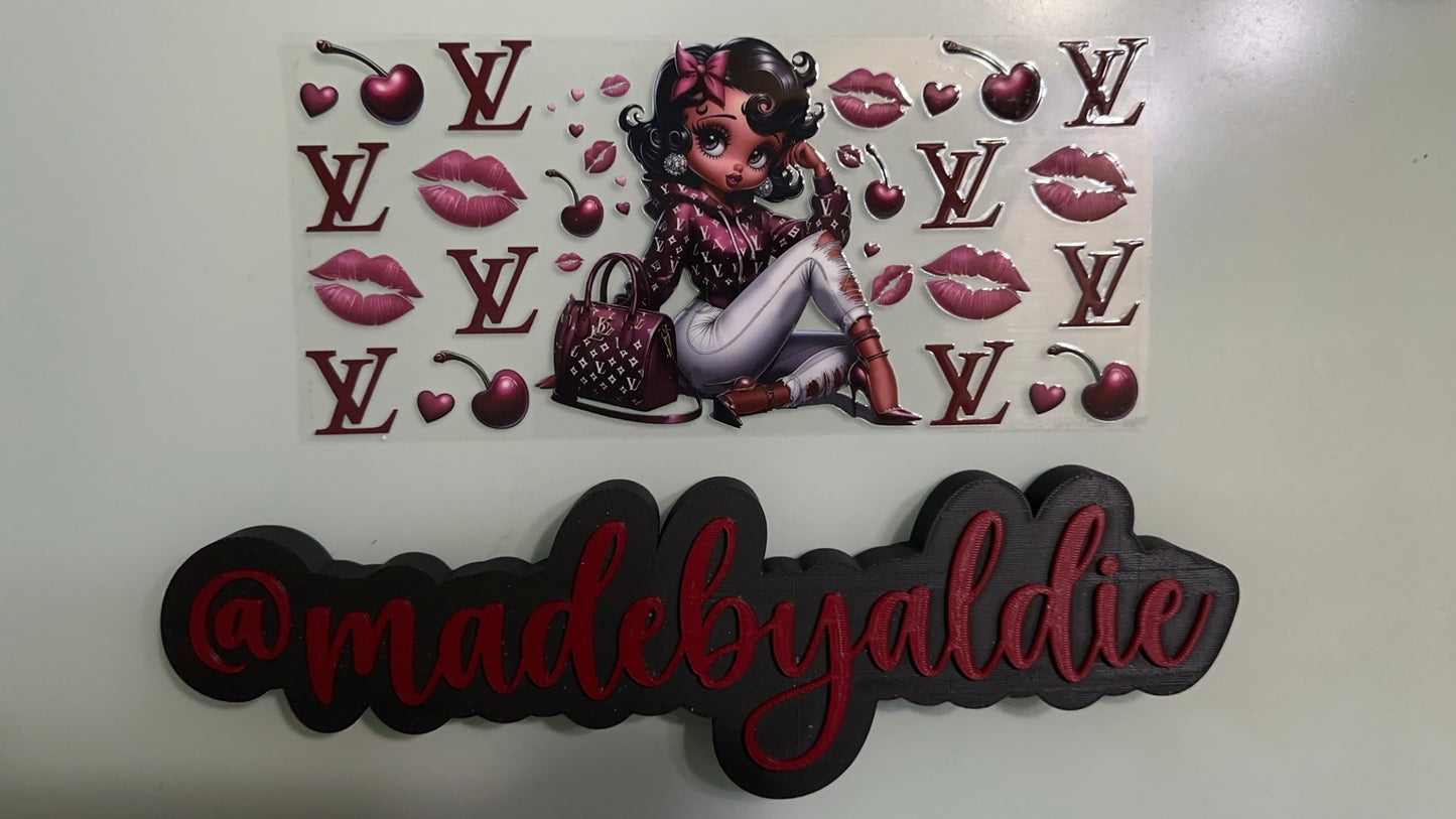 betty boop, lv & cherries