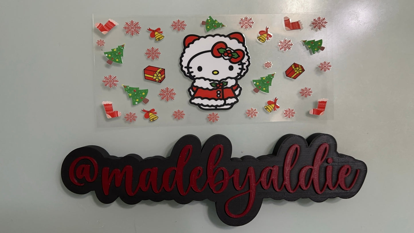 hello kitty w presents & christmas trees