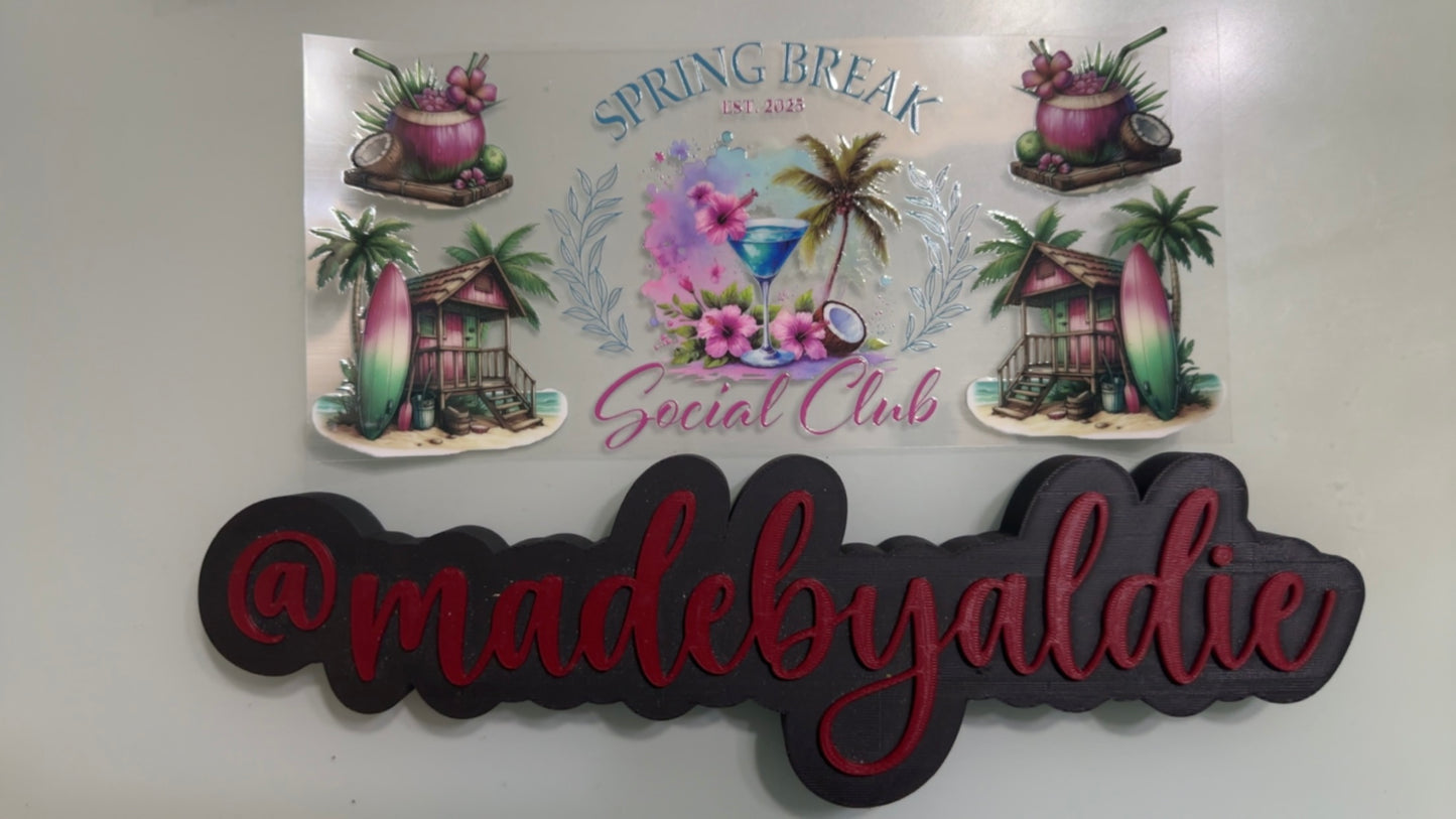 spring break social club est. 2025