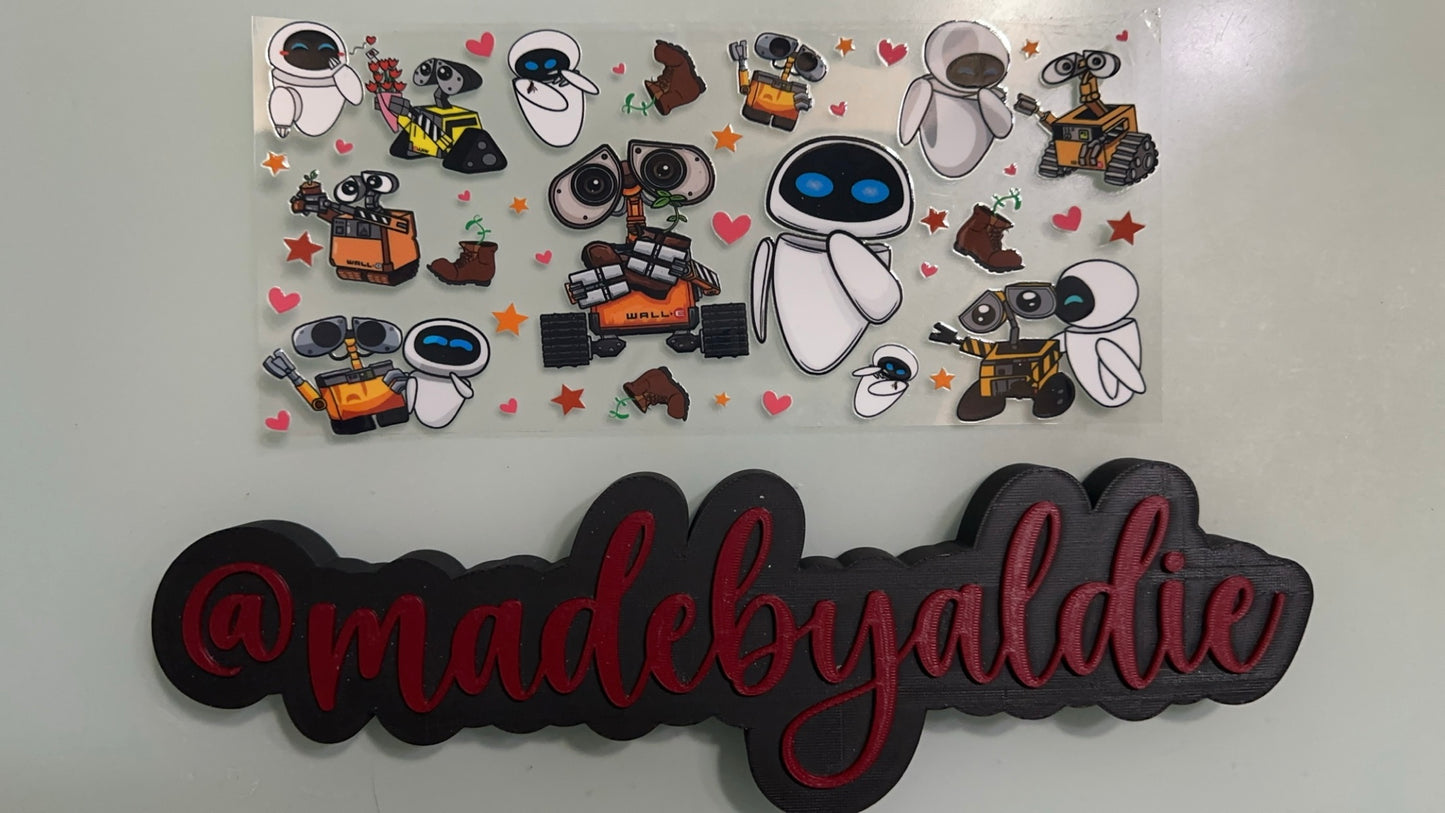 wall-e & eve w hearts & stars