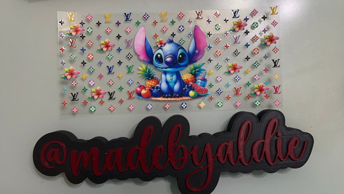 stitch & rainbow lv