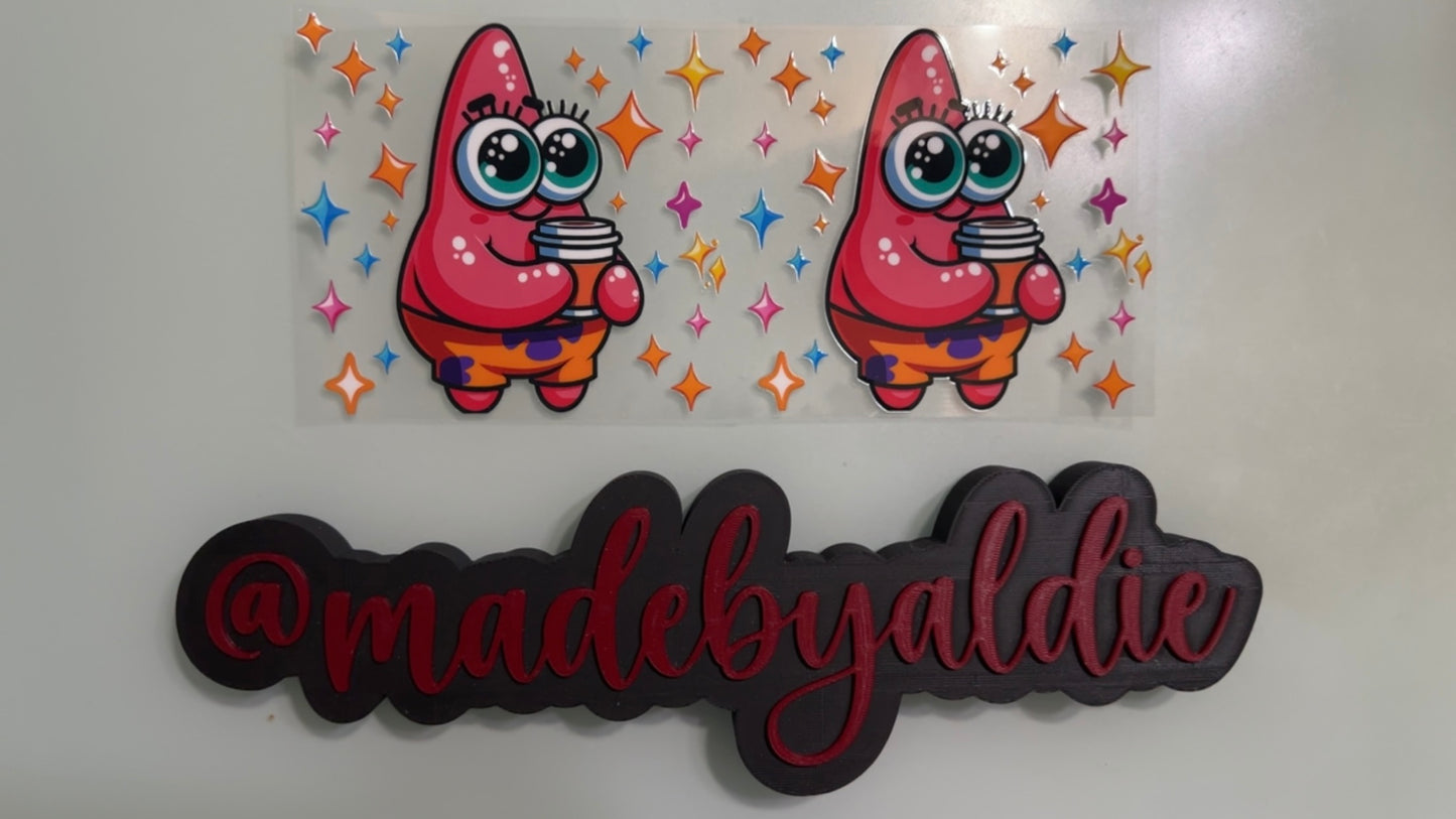 patrick holding coffee