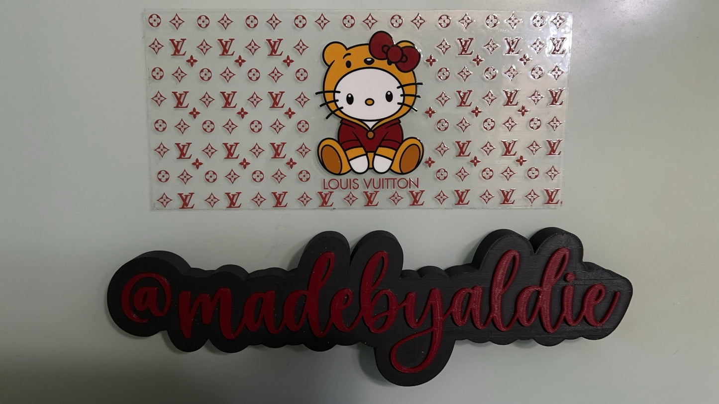 hello kitty in bear & lv