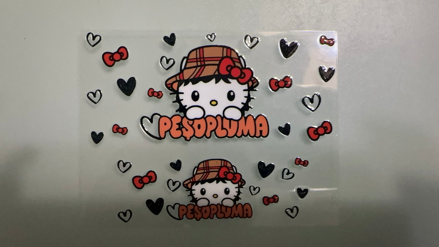 peso pluma hello kitty mini keychain wrap