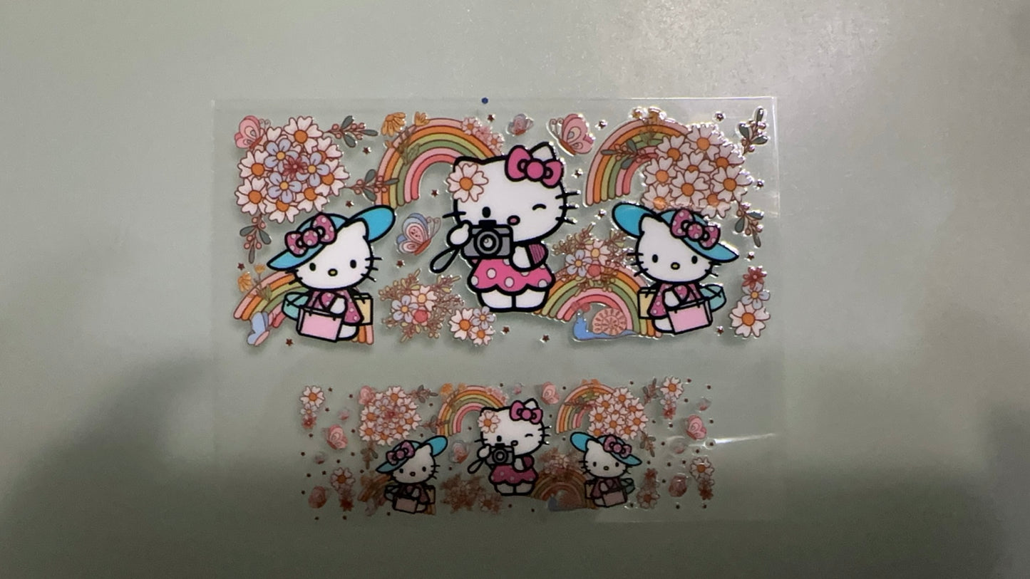 hello kitty traveling mini keychain wrap