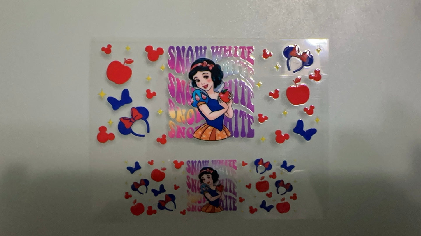 snow white mini keychain wrap