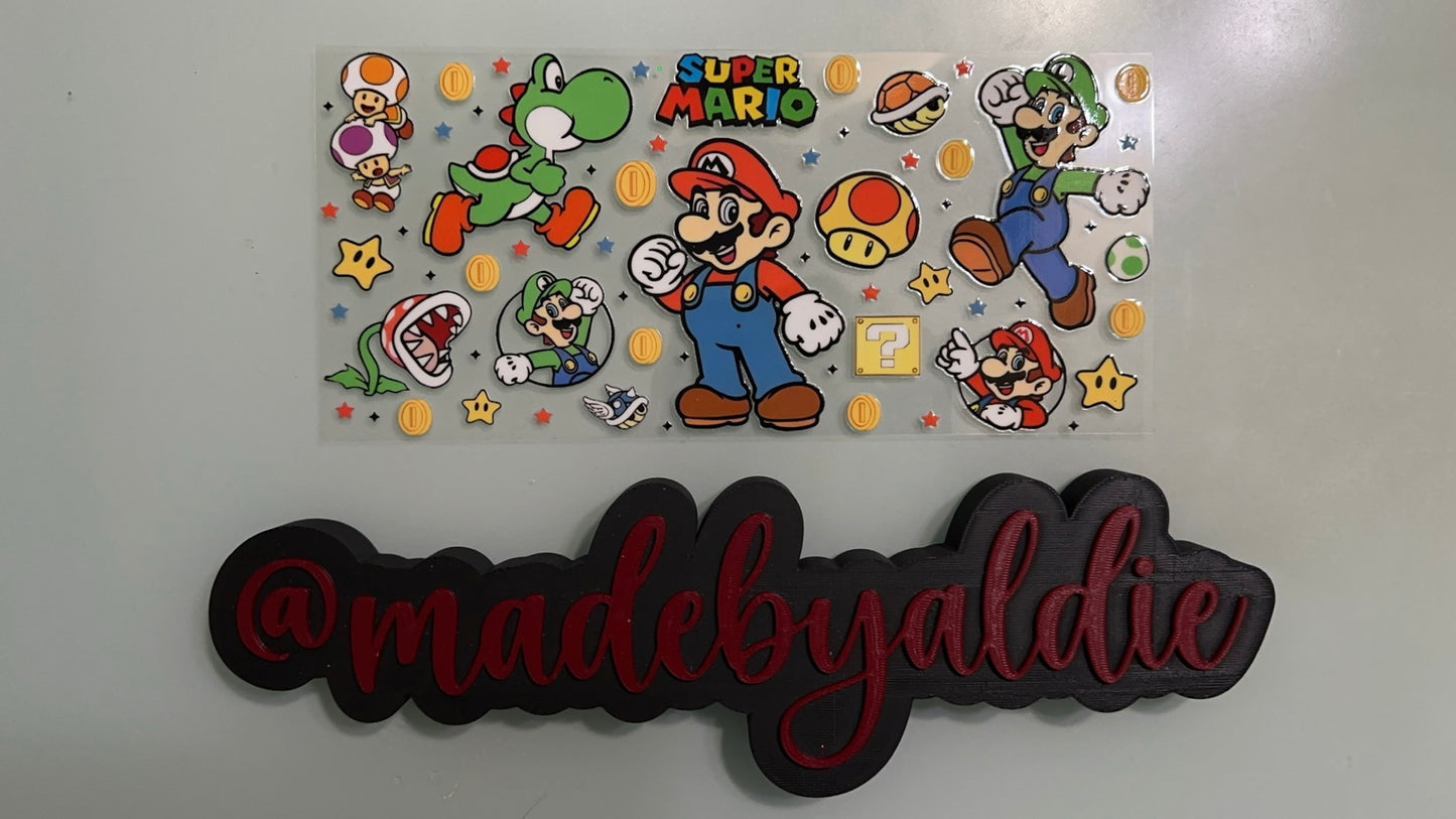 super mario w coins & stars