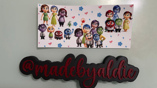 inside out w flowers, hearts & sparkles