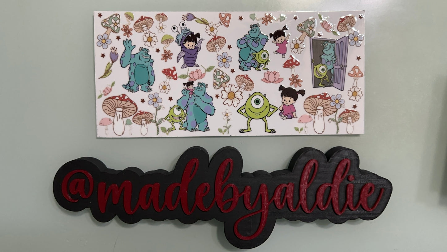 monsters inc w flowers