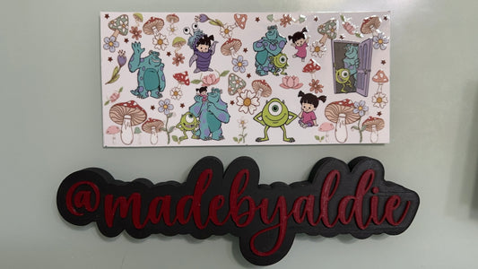 monsters inc w flowers