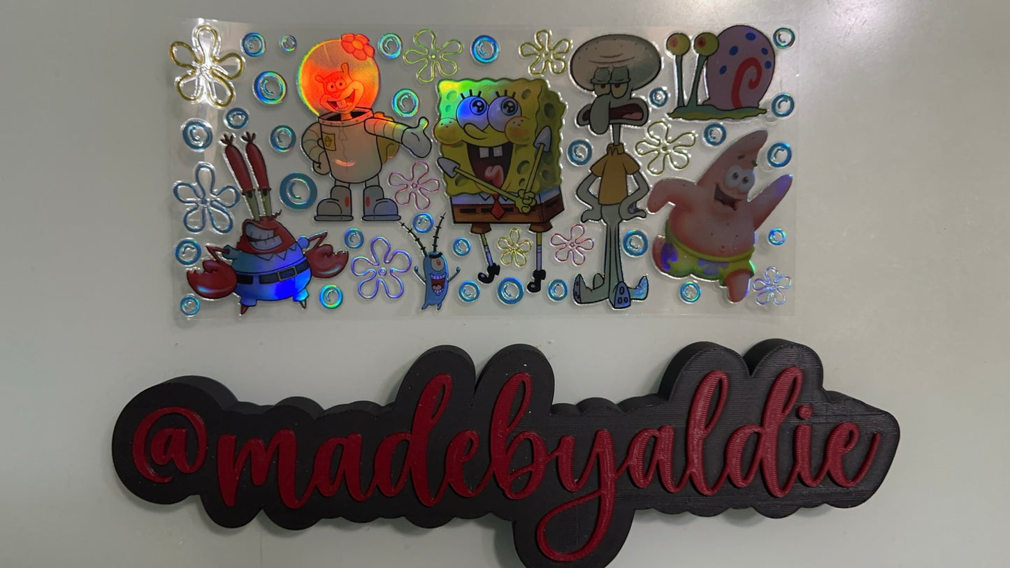 holographic spongebob