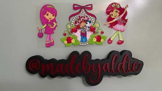 strawberry shortcake & pupcake