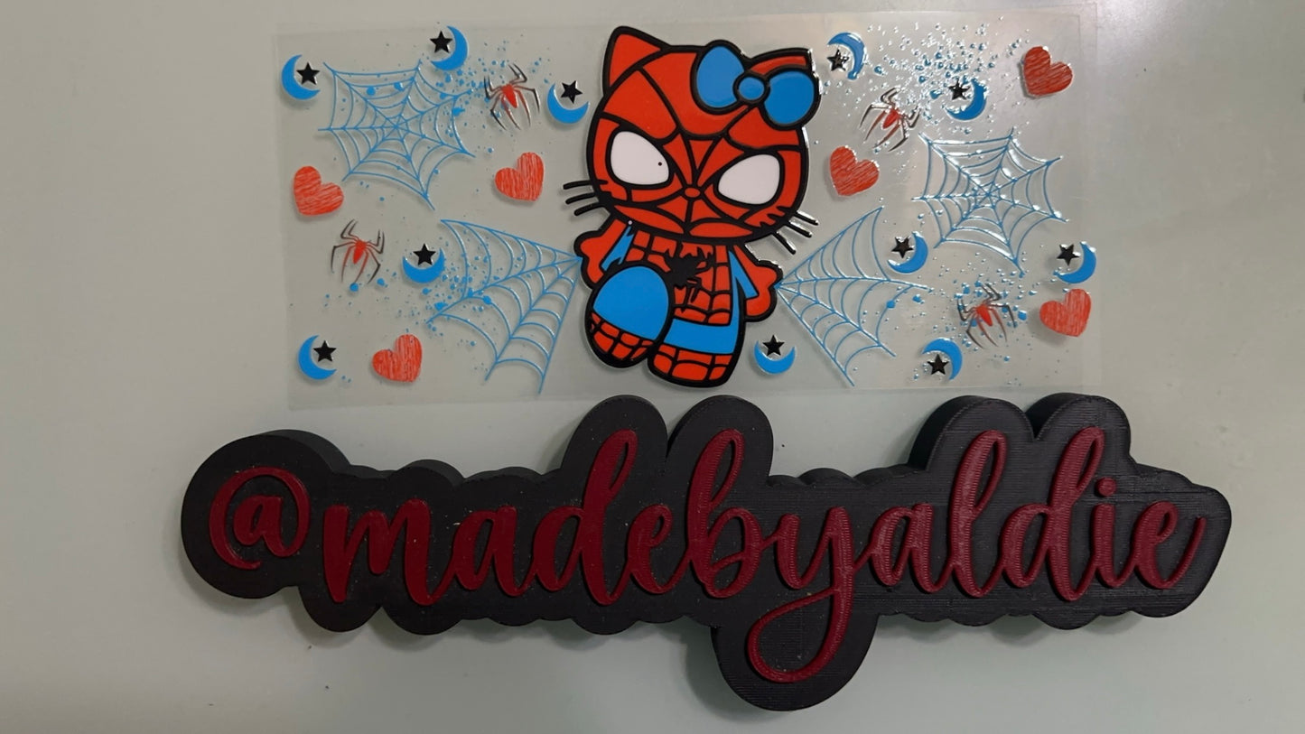 hello kitty spidey w webs, moons & stars