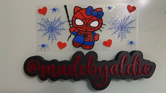 hello kitty spidey w webs & hearts