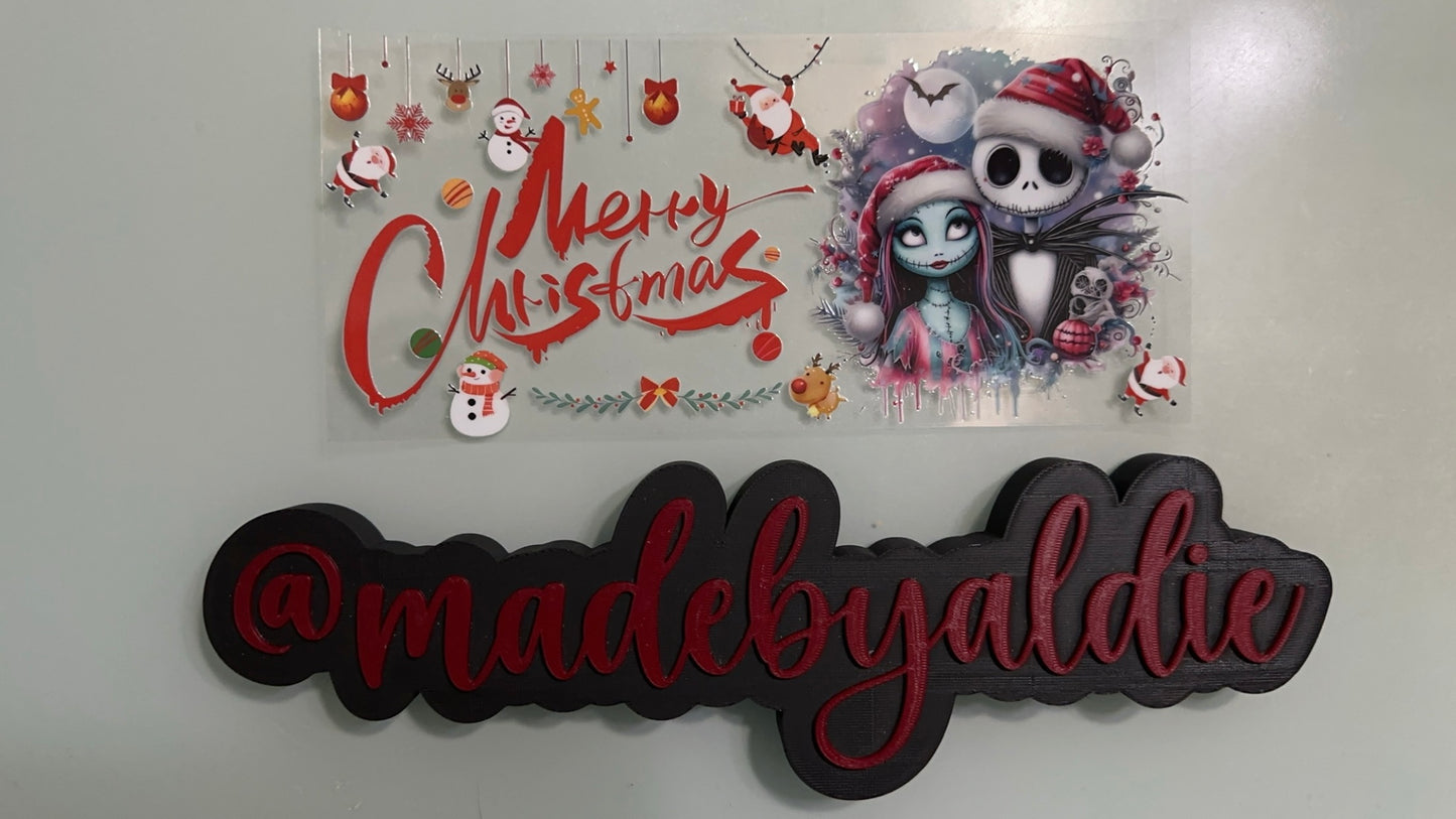 jack & sally - merry christmas