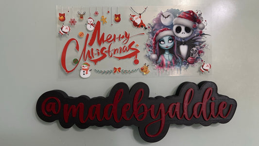 jack & sally - merry christmas