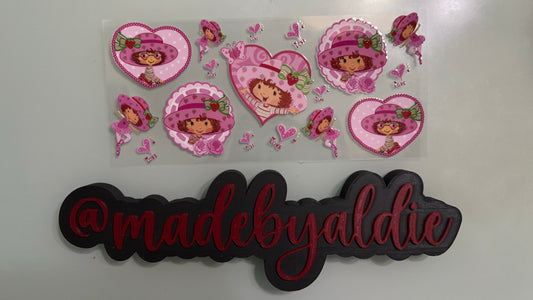 strawberry shortcake in hearts