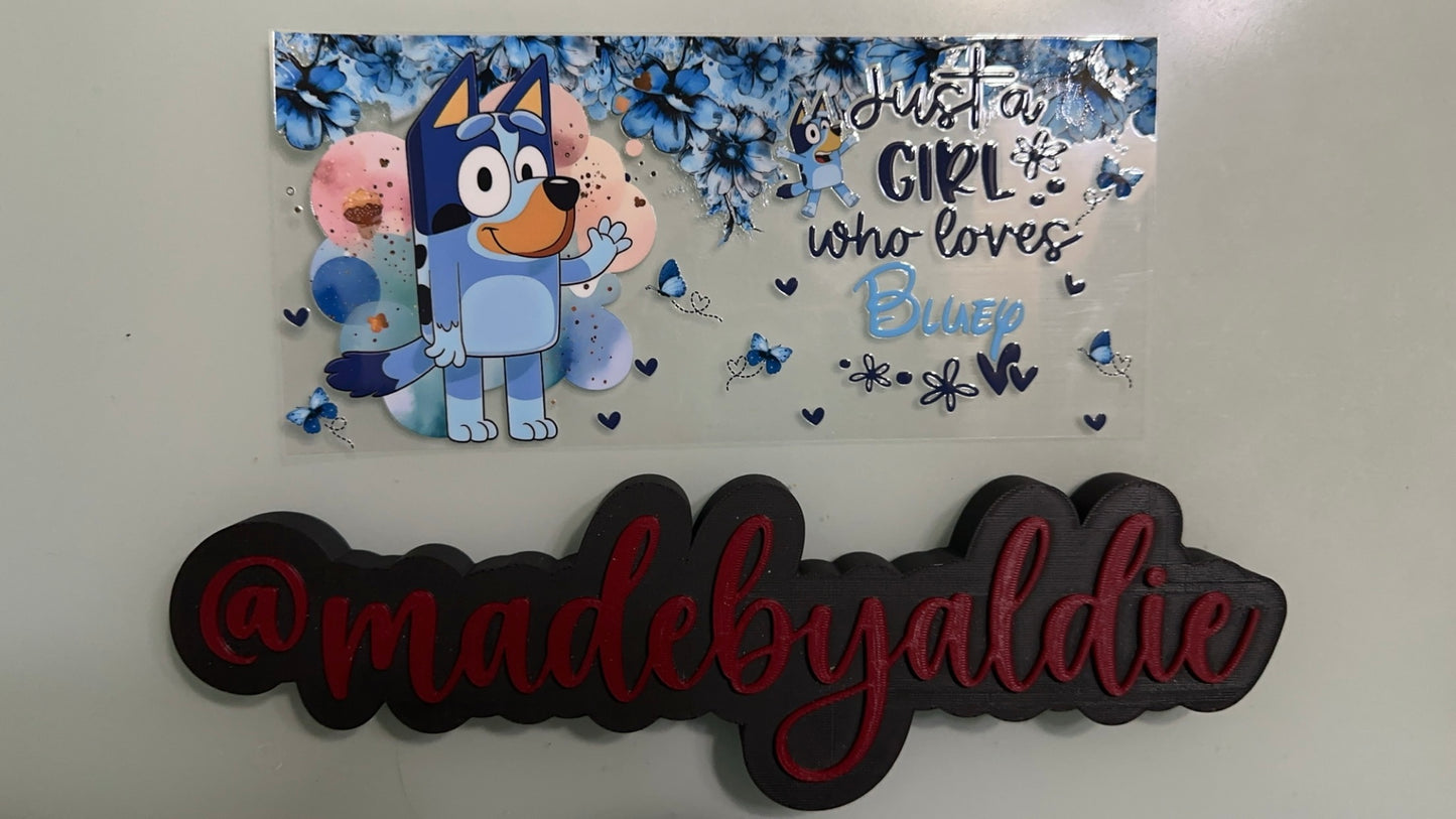 just a girl who loves bluey