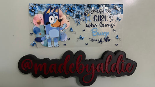 just a girl who loves bluey