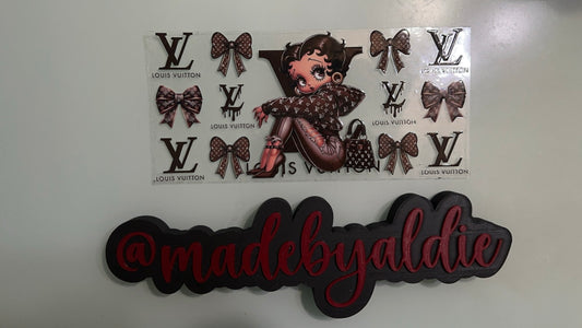 lv drip & betty boop