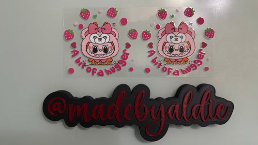 labubu - a bit of a hugger