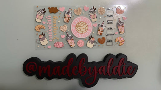 light pink cafecito y chisme