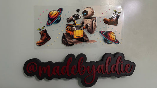 wall-e & eve w stars