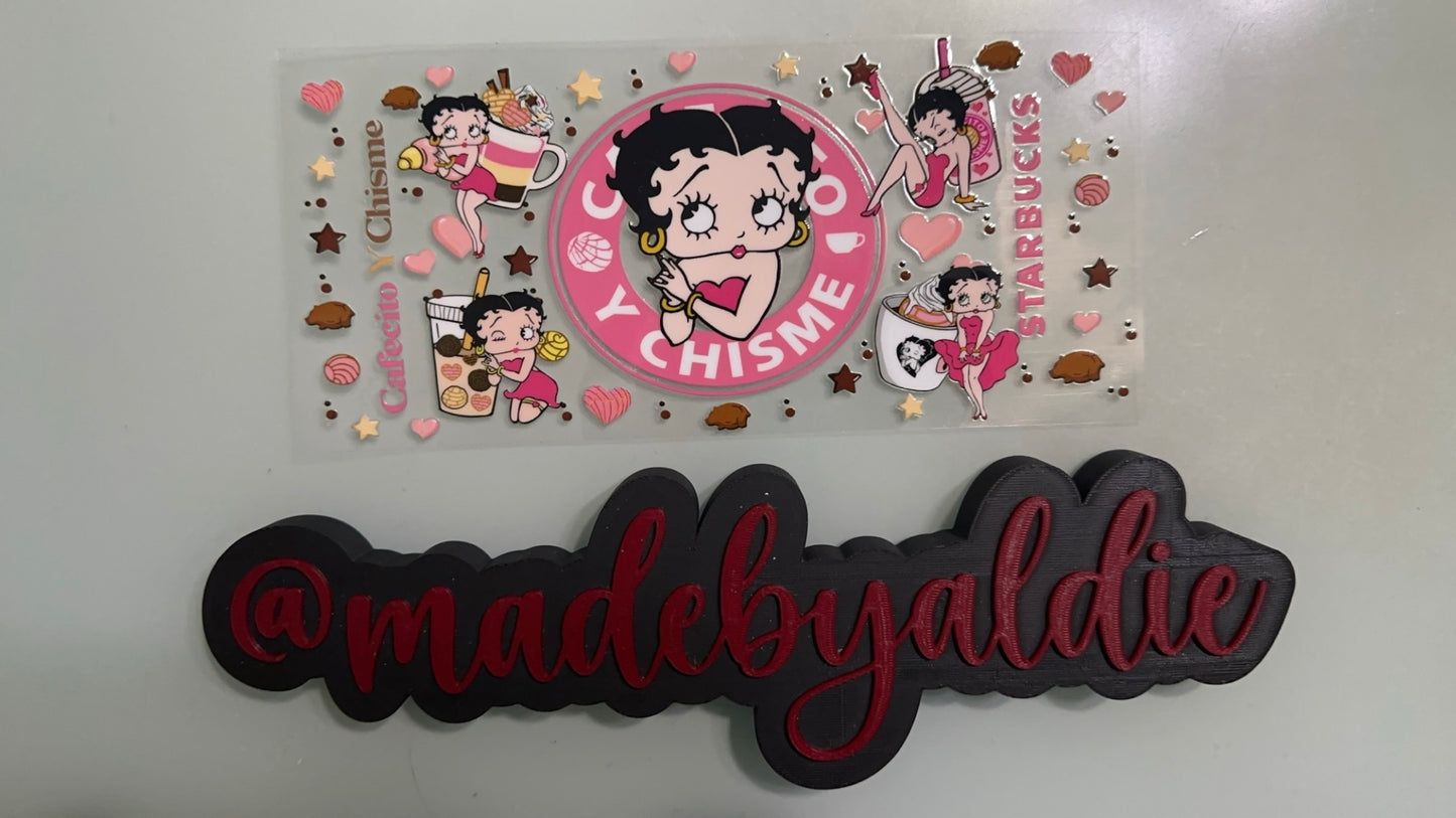 betty boop & cafecito y chisme