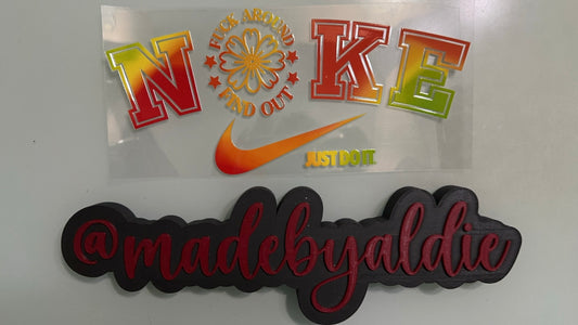 red to green nike f around & find out