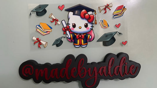 hello kitty & graduation caps