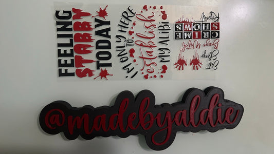 feeling stabby today