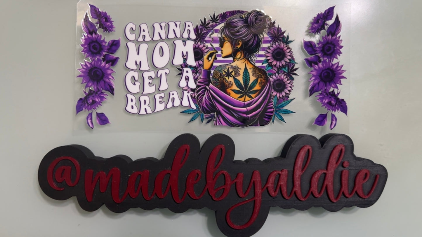 mom smoking - canna mom get a break
