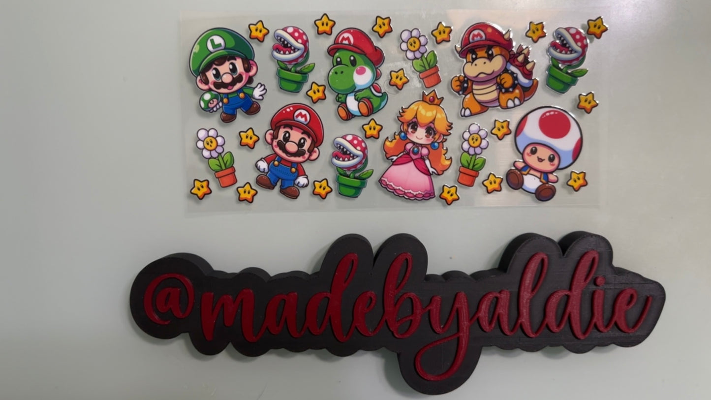 cartoon mario characters