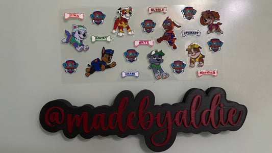 paw patrol characters