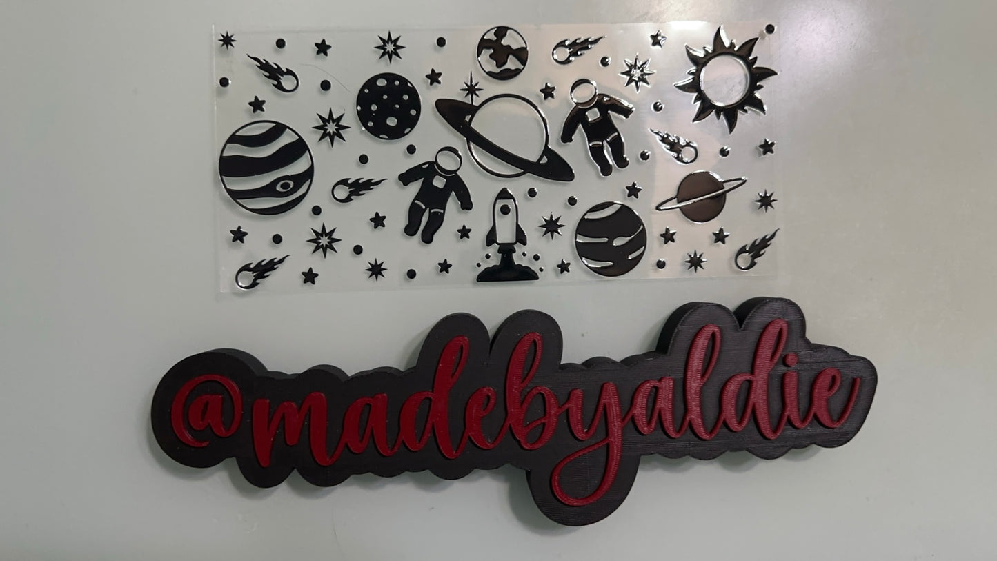 astronaut space theme