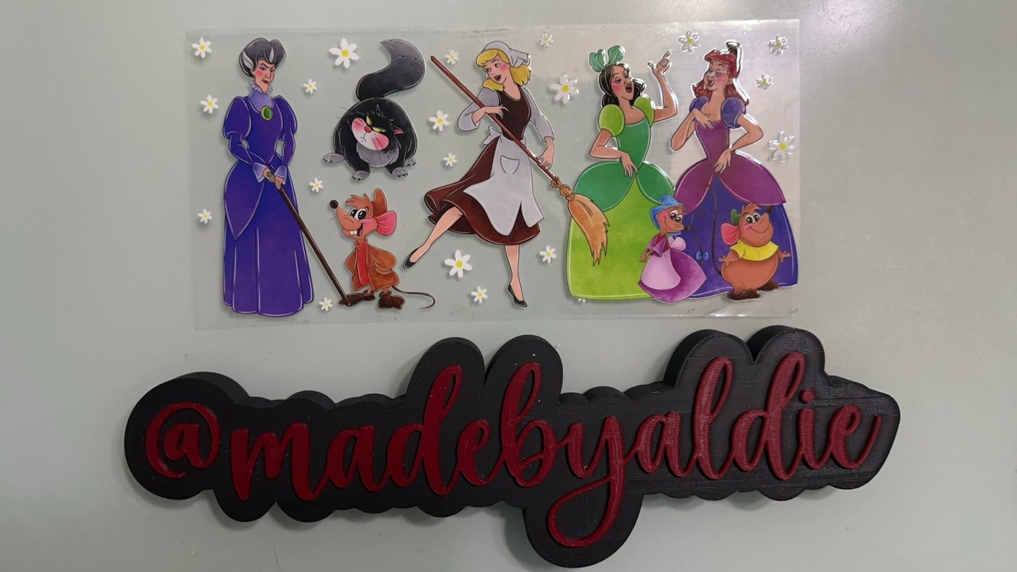 disney princesses & flowers
