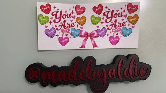 "you are" affirmations