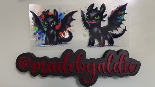 toothless w splatters