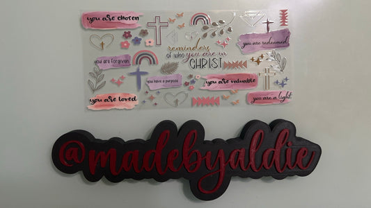 reminders of who you are in Christ