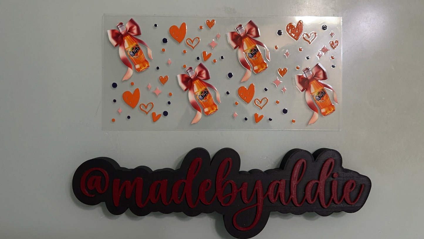 fanta w hearts & sparkles