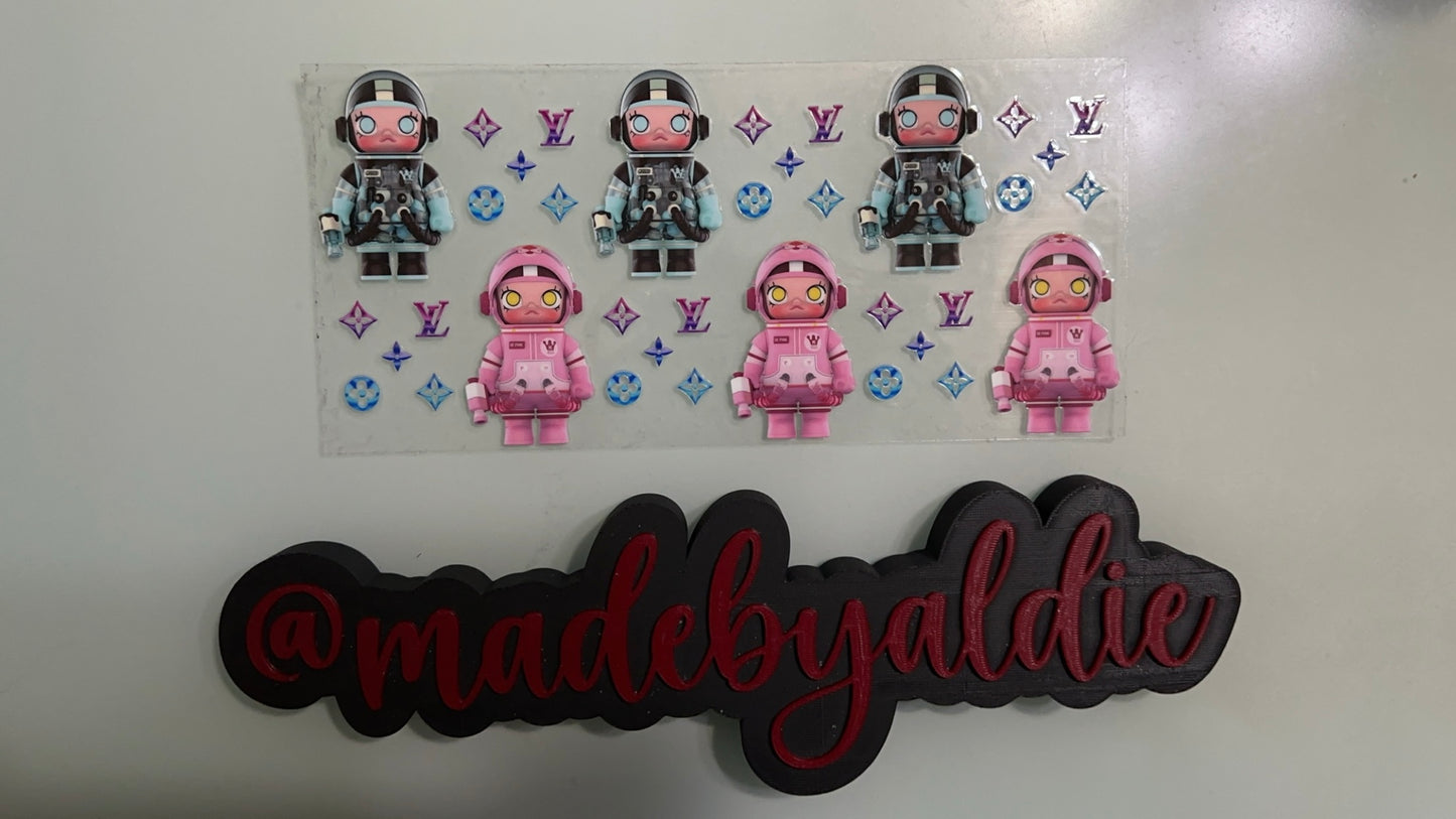 lv & gumball figures