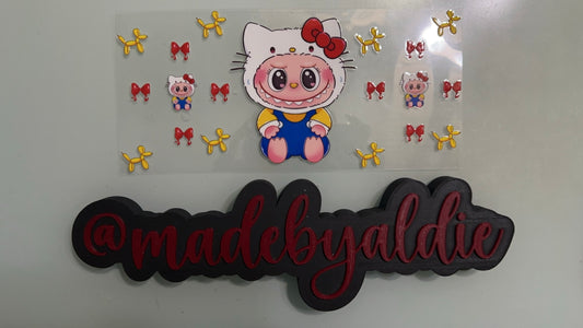 labubu in hello kitty