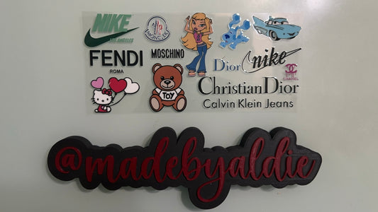 hello kitty, blues clues & designer