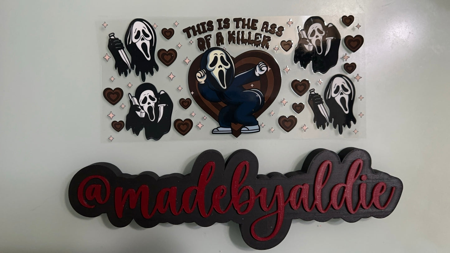 this is the ass of a killer